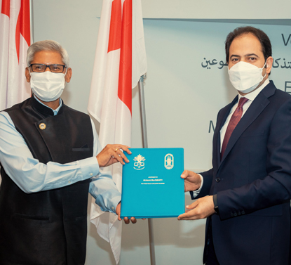 Secretary-Generals of HCHF, IFRC discuss potential collaboration relating to COVID-19 vaccines and education