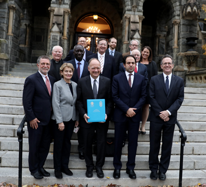 Georgetown University and Higher Committee of Human Fraternity Discuss Educational Collaboration to Shape Next Generation of Leaders