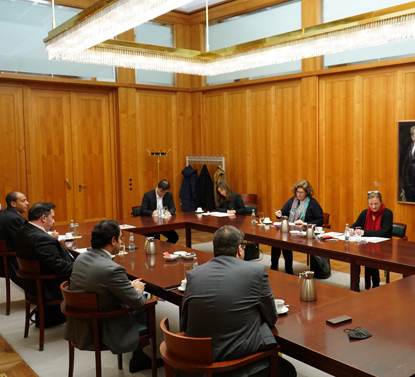 HCHF, Culture and Communication Department of Germany’s Federal Foreign Office discuss cooperation in promoting values of dialogue and coexistence