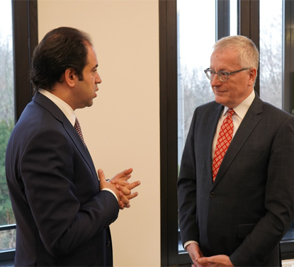 HCHF Secretary-General, Head of Germany’s Office of the Federal President discuss promoting human fraternity