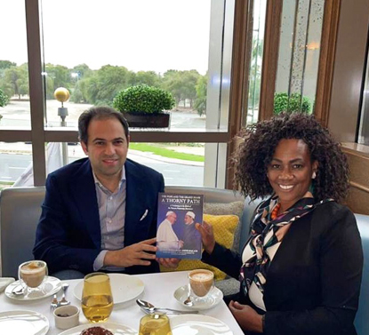 HCHF Secretary-General meets Costa Rican Vice President in Dubai